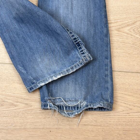 BKE Denim Jeans Carter Bootleg 32 Long - Picture 6 of 10